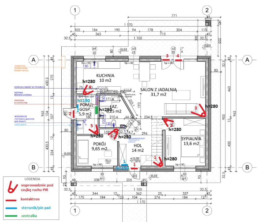 Jak rozmieścić czujki alarmu w domu? Zabezpiecz się jak ekspert!